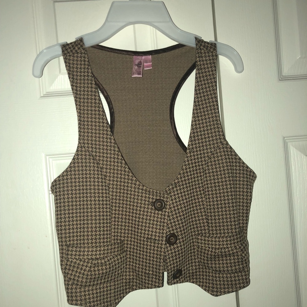 Half blazer jacket